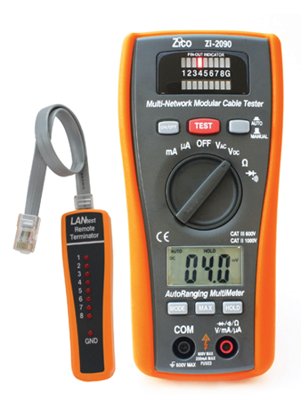 ZI-2090 Wire Tester & Multimeter