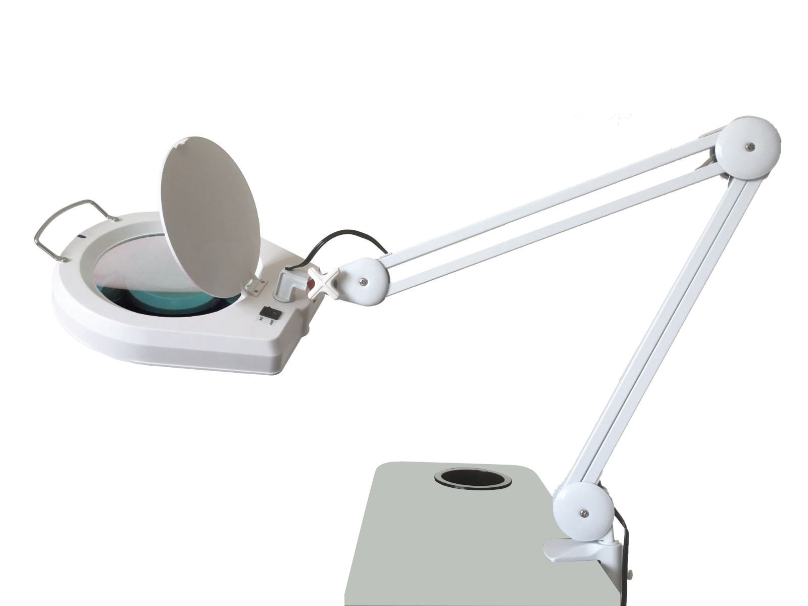 ZI-3635 Magnifier LED Desk Lamp