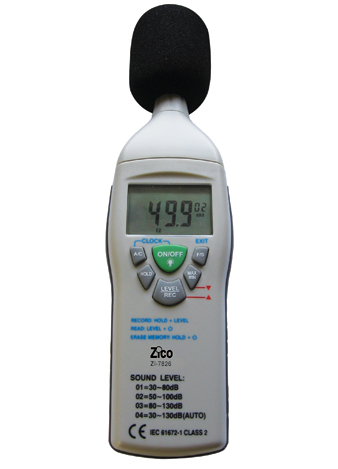 ZI-7826 Sound meter + record